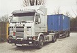 Scania 113 M Containersattelzug
